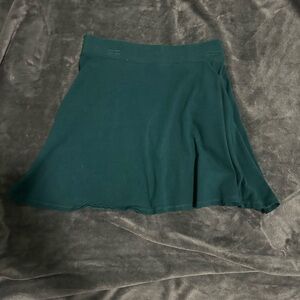 💚Green skater skirt